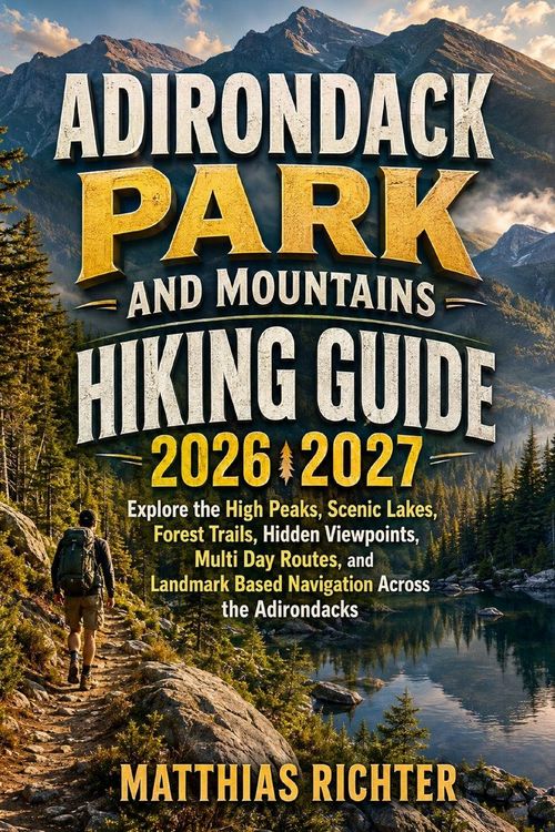 Produktbild: ADIRONDACK PARK AND MOUNTAINS HIKING GUIDE 2026-2027