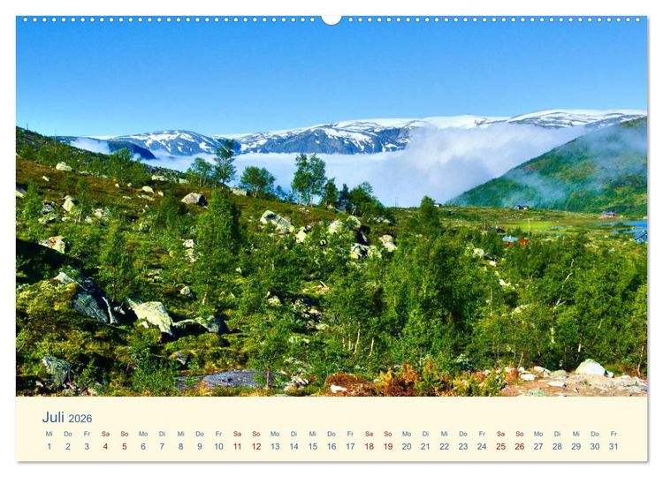 Produktbild: Trolltunga (Wandkalender 2026 DIN A2 quer), CALVENDO Monatskalender