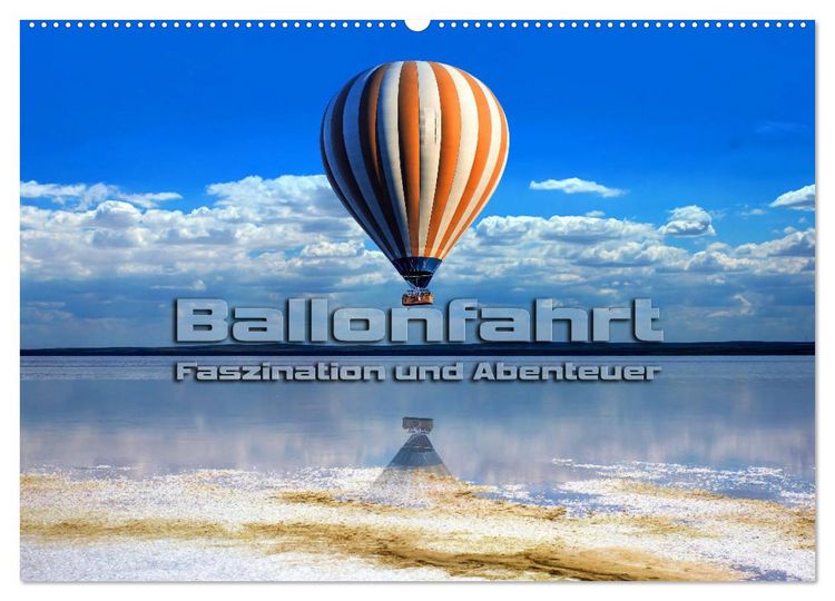 Produktbild: Ballonfahrt - Faszination und Abenteuer (Wandkalender 2026 DIN A2 quer), CALVENDO Monatskalender