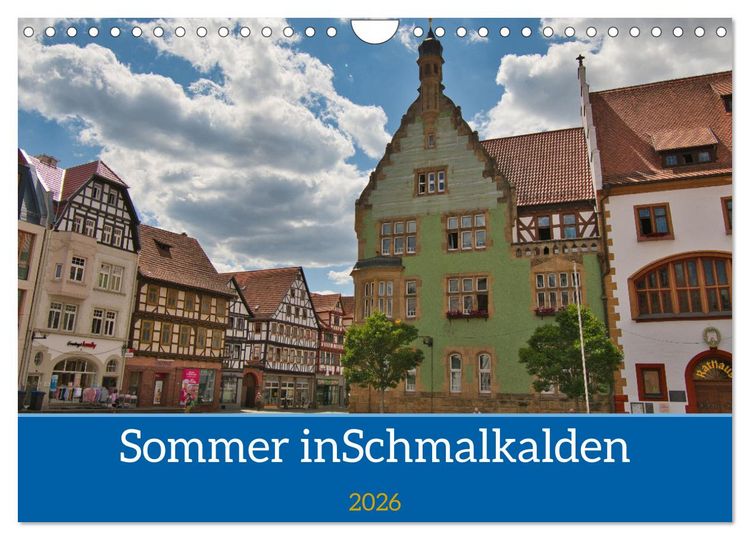 Produktbild: Sommer in Schmalkalden (Wandkalender 2026 DIN A4 quer), CALVENDO Monatskalender