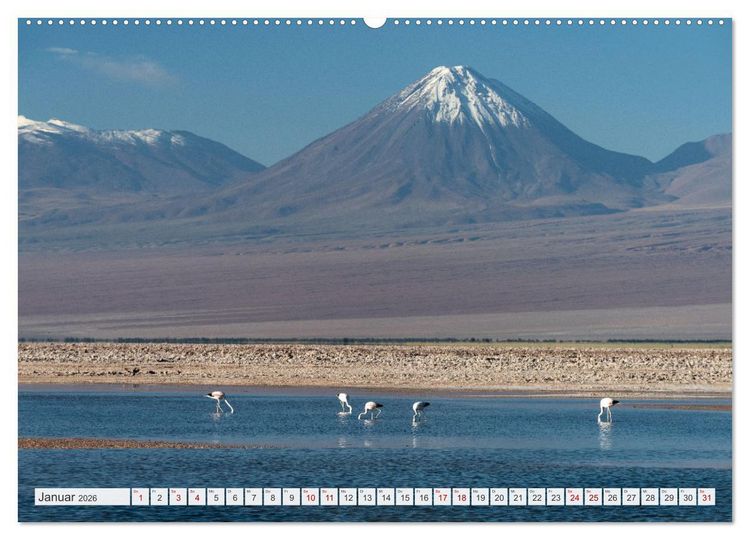 Produktbild: Magie dieses S&uuml;damerikanischen Landes, Chile (Wandkalender 2026 DIN A2 quer), CALVENDO Monatskalender