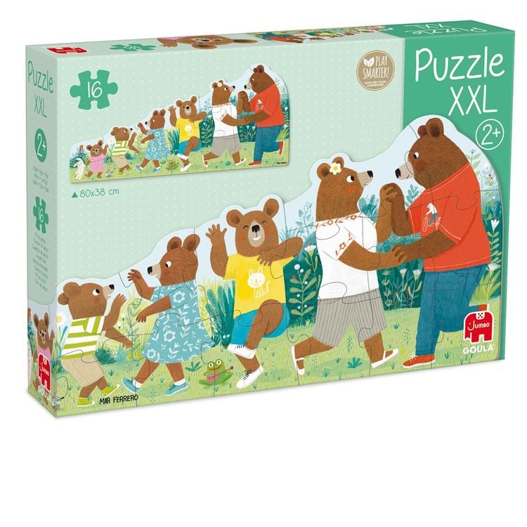 Goula - XXL-Puzzle Bärenfamilie
