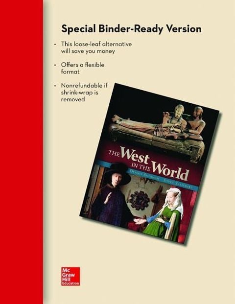 Produktbild: Loose Leaf Edition of the West in the World Volume 2 with Connect