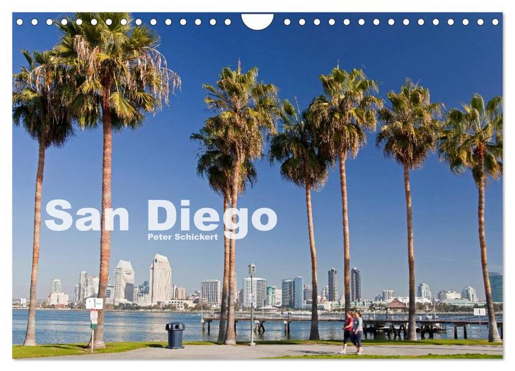 Produktbild: San Diego (Wandkalender 2026 DIN A4 quer), CALVENDO Monatskalender