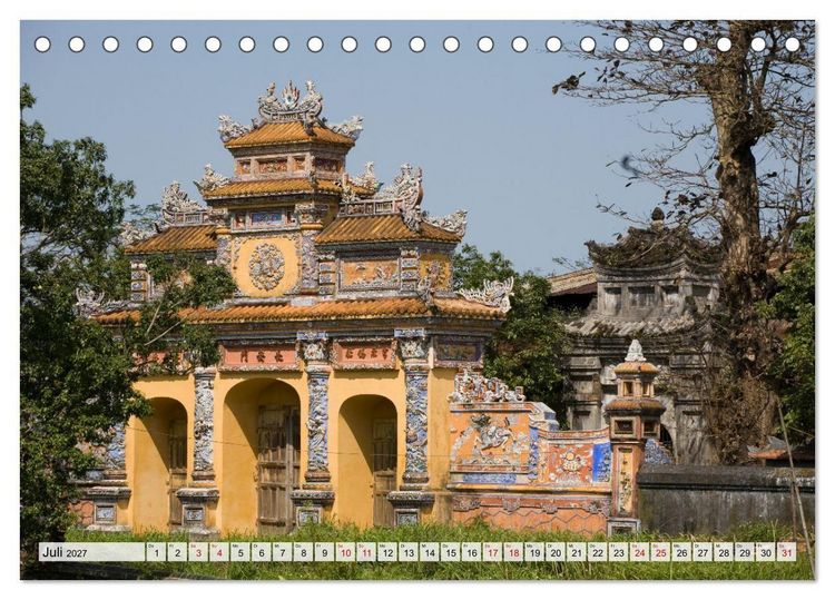 Produktbild: Vietnam - Momente einer Reise (Tischkalender 2027 DIN A5 quer), CALVENDO Monatskalender