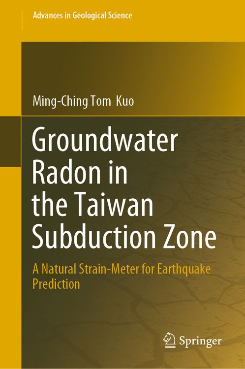 Produktbild: Groundwater Radon in the Taiwan Subduction Zone