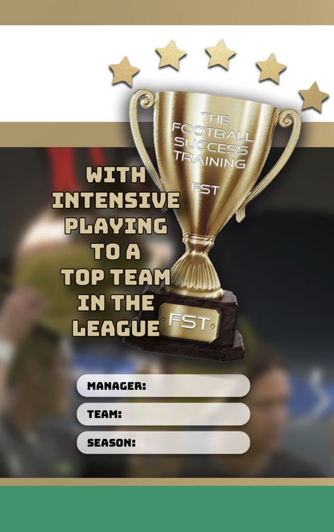 Produktbild: The Football Succes Training - FST | With Intensive Playing to a Top Team in the League