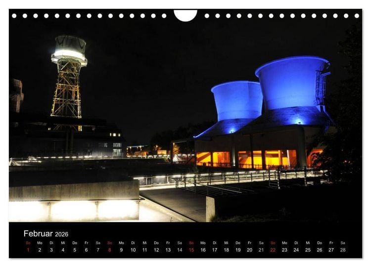 Produktbild: Industriekultur Ruhrgebiet (Wandkalender 2026 DIN A4 quer), CALVENDO Monatskalender