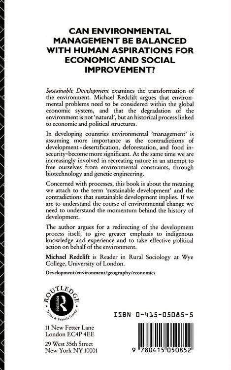 Produktbild: Sustainable Development