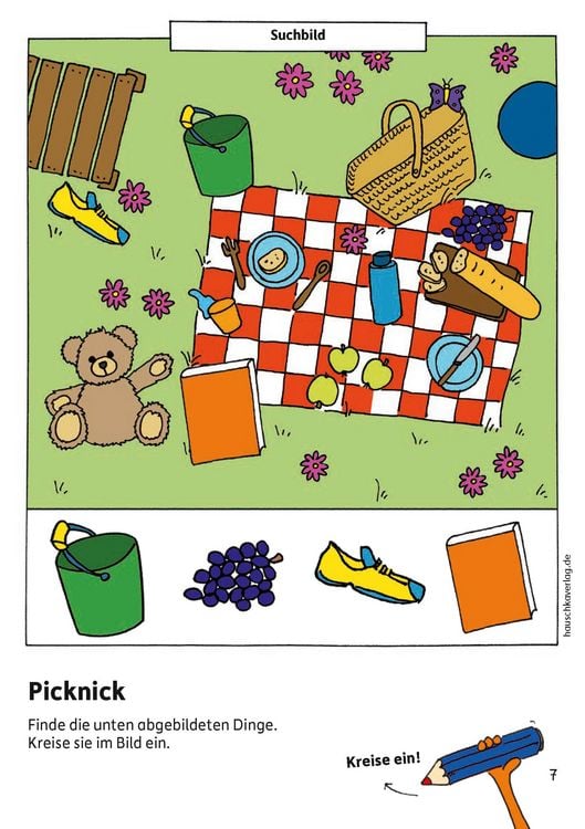 Produktbild: Kindergartenblock ab 3 Jahre - Meine ersten R&auml;tsel und Denkspiele