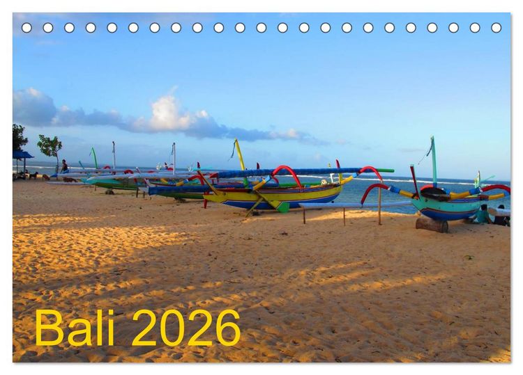 Produktbild: Bali (Tischkalender 2026 DIN A5 quer), CALVENDO Monatskalender