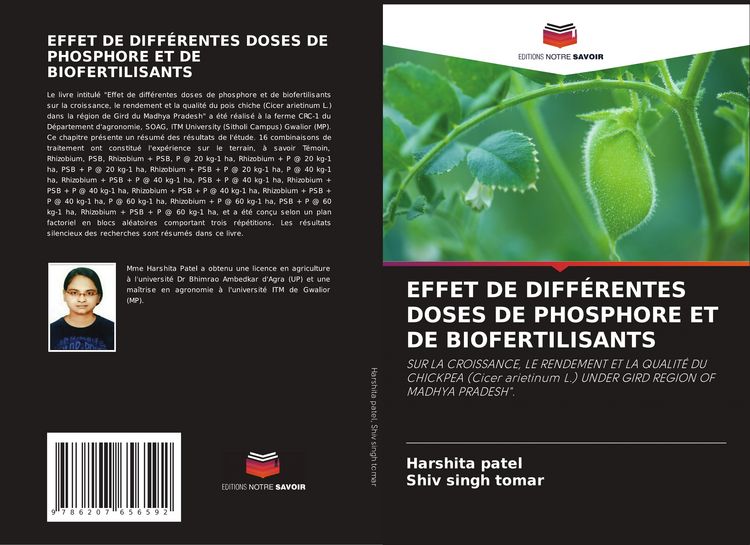 Produktbild: Effet De Diff&eacute;rentes Doses De Phosphore Et De Biofertilisants
