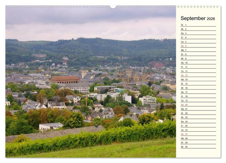 Produktbild: Entlang der Mosel (Wandkalender 2026 DIN A2 quer), CALVENDO Monatskalender