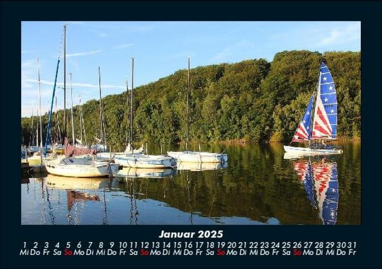 Produktbild: Tage am See 2025 Fotokalender DIN A5