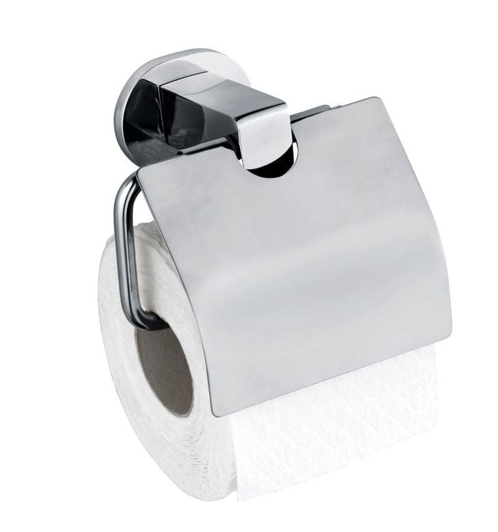Produktbild: UV-Loc&reg; Toilettenpapierhalter mit Deckel Mod. Maribor, Befestigen ohne Bohren
