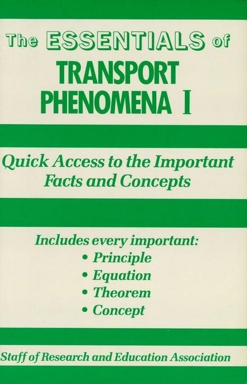 Produktbild: Transport Phenomena I Essentials
