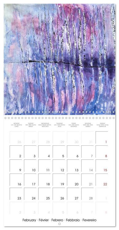 Produktbild: Autumn paintings (Wall Calendar 2026 12 &times; 12 Inch) CALVENDO 12 Month Wall Calendar