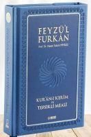 Produktbild: Feyz&uuml;l Furkan Kuran-i Kerim ve Tefsirli Meali - Orta Boy - Miklepli Ciltli