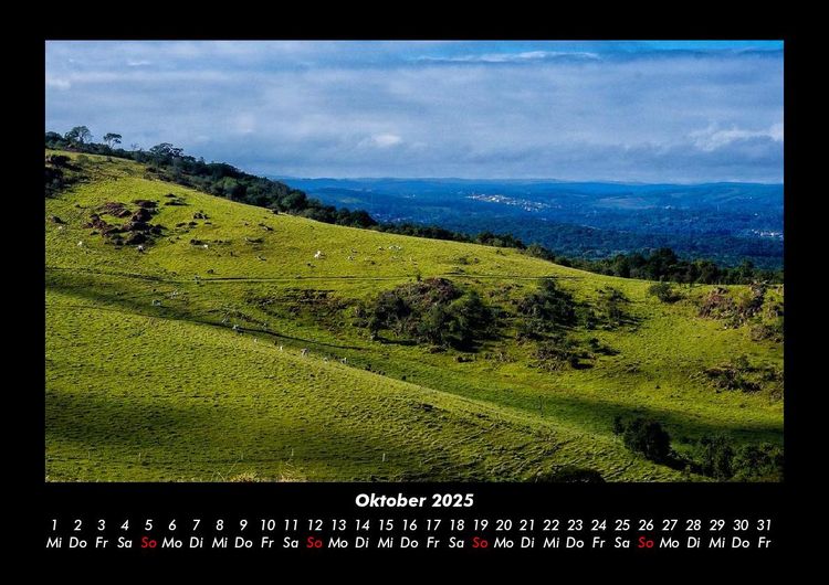 Produktbild: Naturlandschaften 2025 Fotokalender DIN A3
