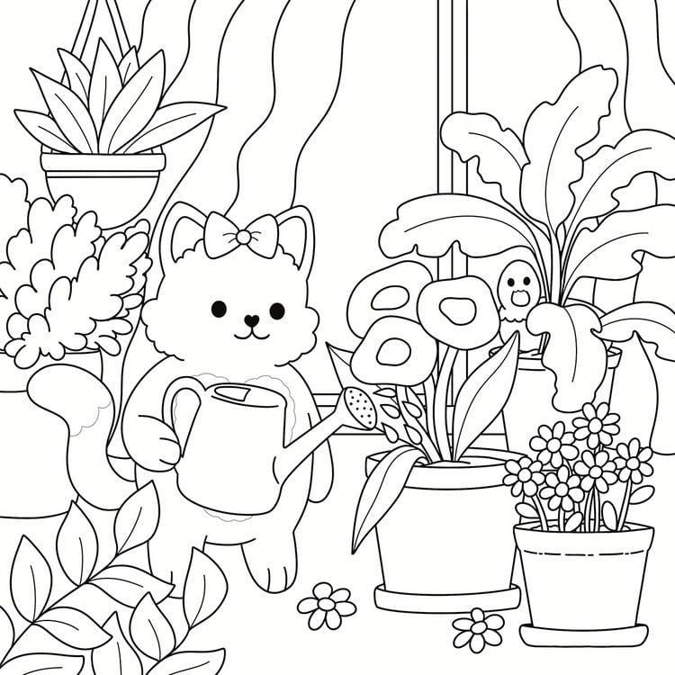Produktbild: Cosy Coloring - Cottage Life mit Ente