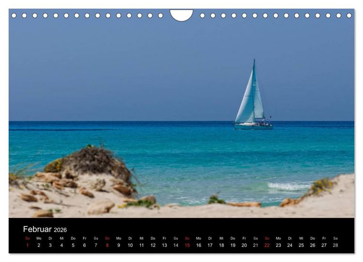 Produktbild: Mallorca wo es am sch&ouml;nsten ist (Wandkalender 2026 DIN A4 quer), CALVENDO Monatskalender