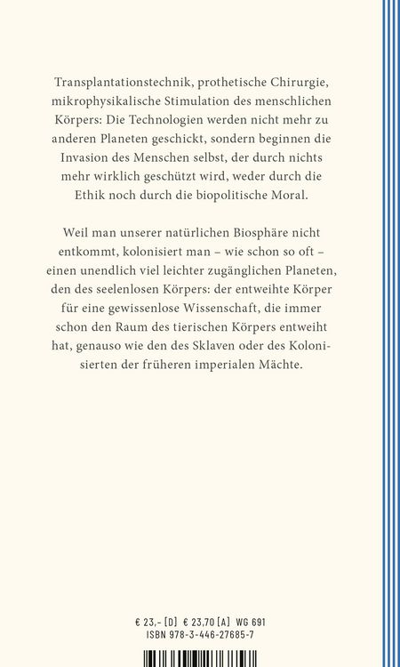 Produktbild: Die Eroberung des K&ouml;rpers