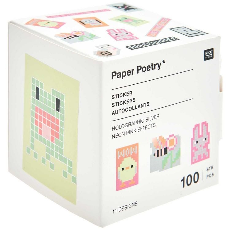 Produktbild: Sticker Futschikato, Pixel, 100