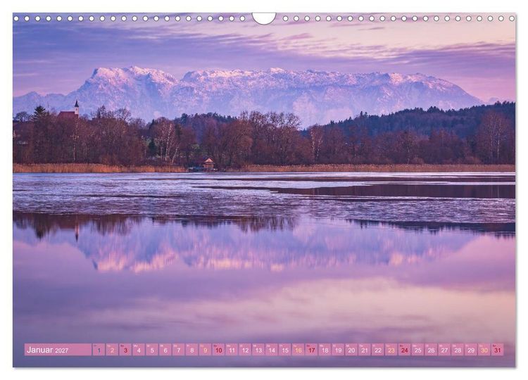 Produktbild: Alpenseen - Berge im Spiegel (Wandkalender 2027 DIN A3 quer), CALVENDO Monatskalender