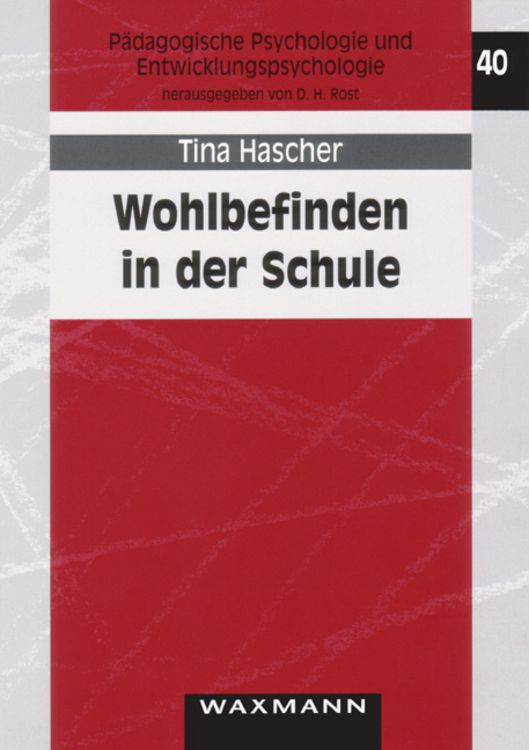 Produktbild: Wohlbefinden in der Schule