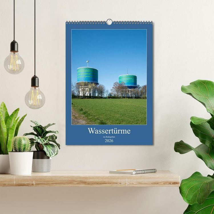 Produktbild: Wassert&uuml;rme im Ruhrgebiet (Wandkalender 2026 DIN A3 hoch), CALVENDO Monatskalender