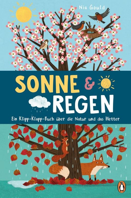 Produktbild: Sonne & Regen - Ein Klipp-Klapp-Buch &uuml;ber die Natur und das Wetter