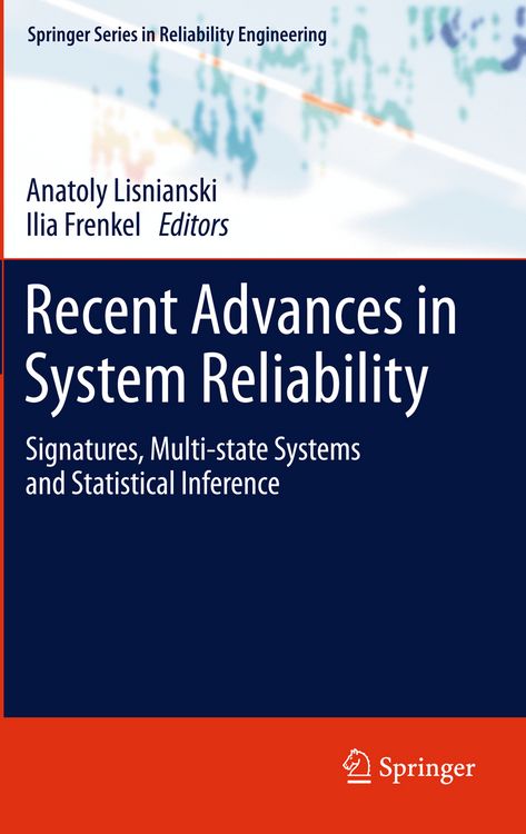 Produktbild: Recent Advances in System Reliability