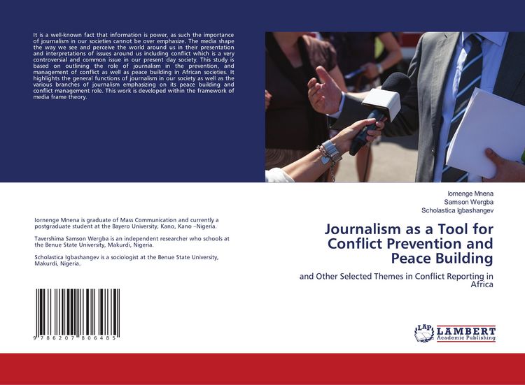 Produktbild: Journalism as a Tool for Conflict Prevention and Peace Building