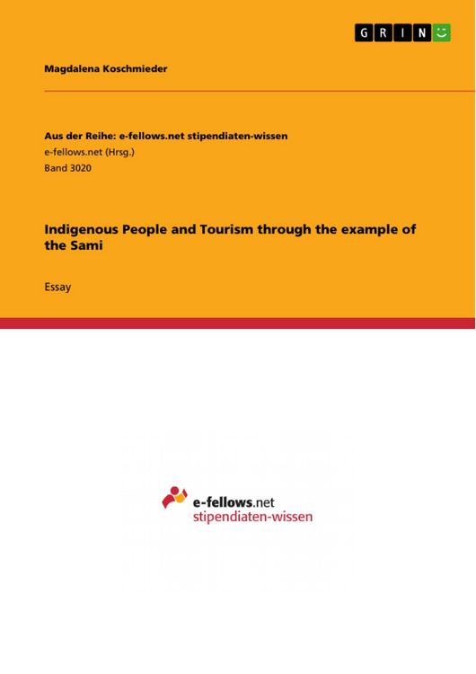Produktbild: Indigenous People and Tourism through the example of the Sami