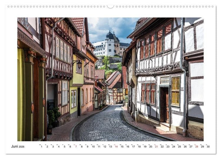 Produktbild: Stolberg im Harz (Wandkalender 2026 DIN A2 quer), CALVENDO Monatskalender