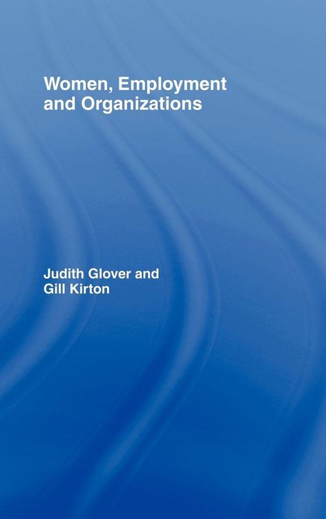 Produktbild: Women, Employment and Organizations