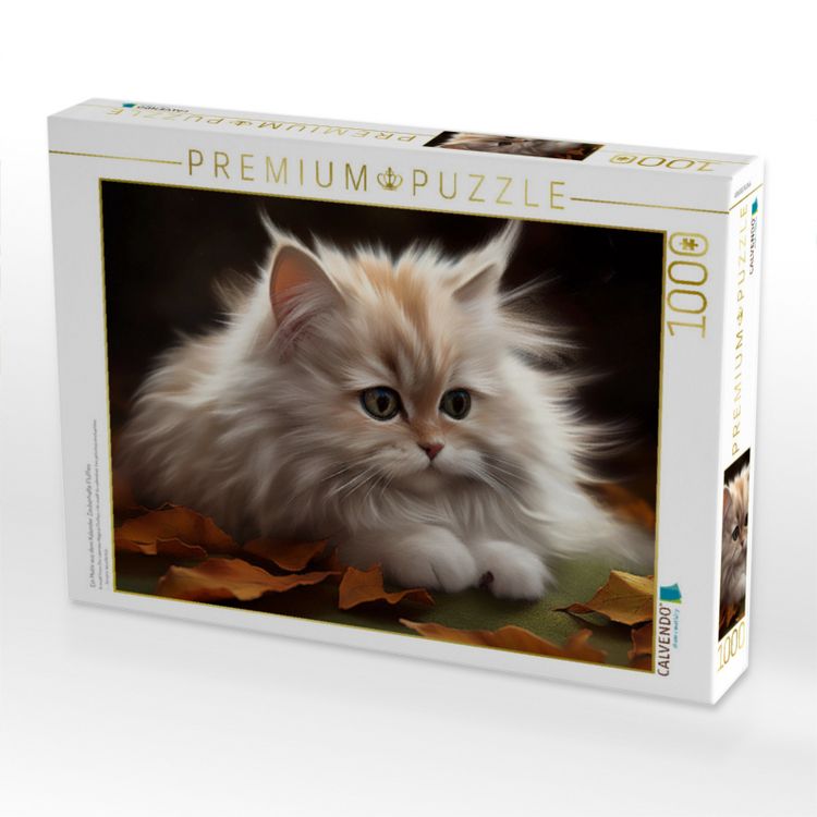 Produktbild: CALVENDO Puzzle Ein Motiv aus dem Kalender Zauberhafte Fluffies | 1000 Teile Lege-Gr&ouml;&szlig;e 64x48cm Foto-Puzzle f&uuml;r gl&uuml;ckliche Stunden