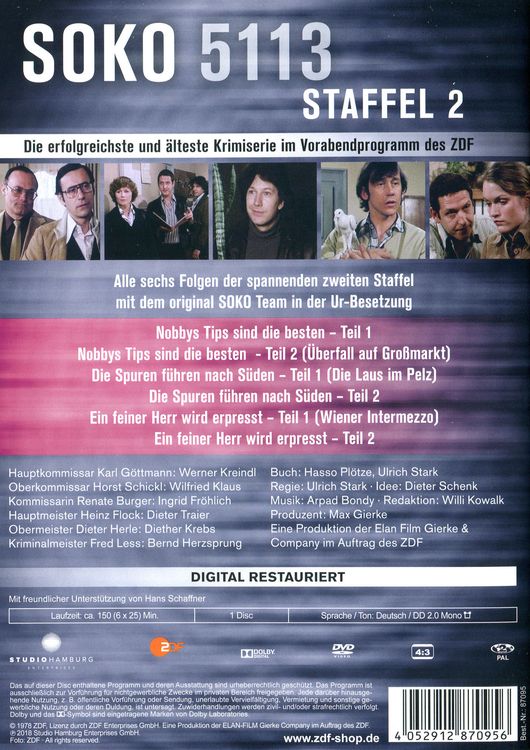 Produktbild: SOKO 5113 - Staffel 2