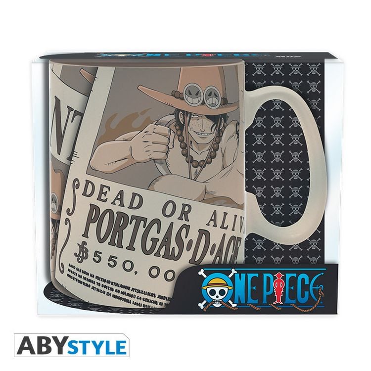 Produktbild: ONE PIECE - Mug - 460ml - Wanted Ace*