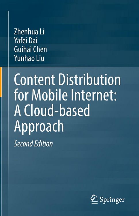 Produktbild: Content Distribution for Mobile Internet: A Cloud-based Approach