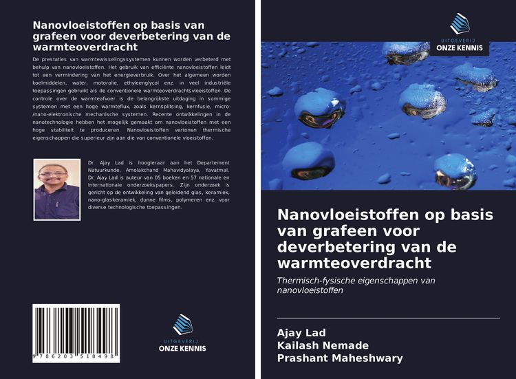 Produktbild: Nanovloeistoffen op basis van grafeen voor deverbetering van de warmteoverdracht