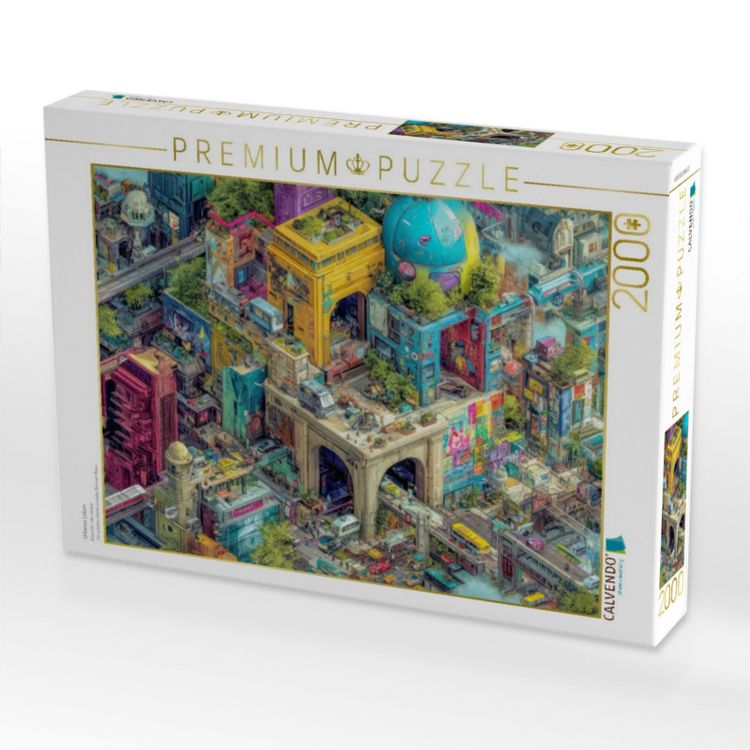 Produktbild: CALVENDO Puzzle Urbanes Leben | 2000 Teile Lege-Gr&ouml;&szlig;e 90x67cm Foto-Puzzle f&uuml;r gl&uuml;ckliche Stunden