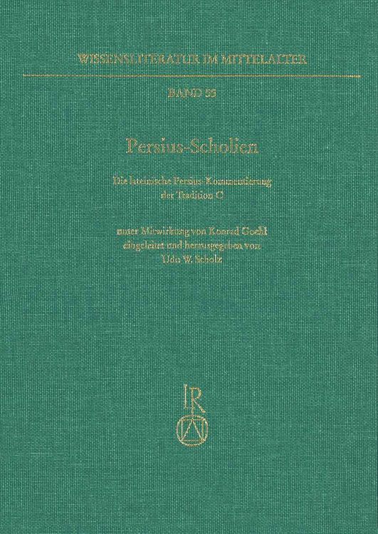 Produktbild: Persius-Scholien