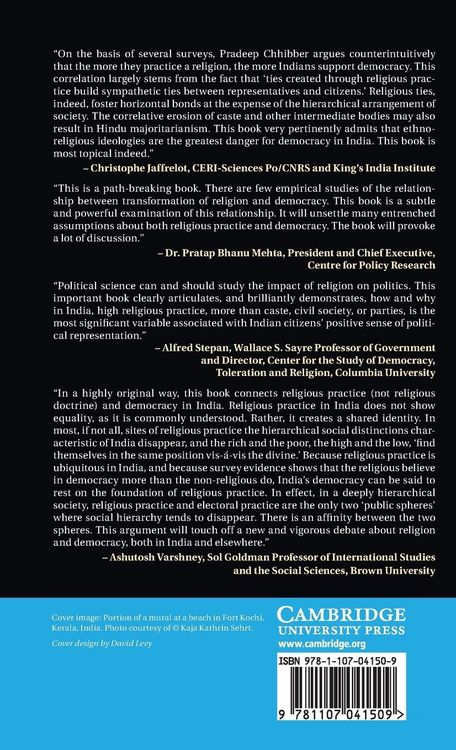 Produktbild: Religious Practice and Democracy in India