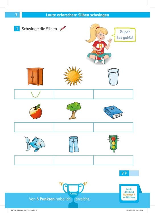 Produktbild: Deutsch-Testblock So gut bin ich! 1. Klasse