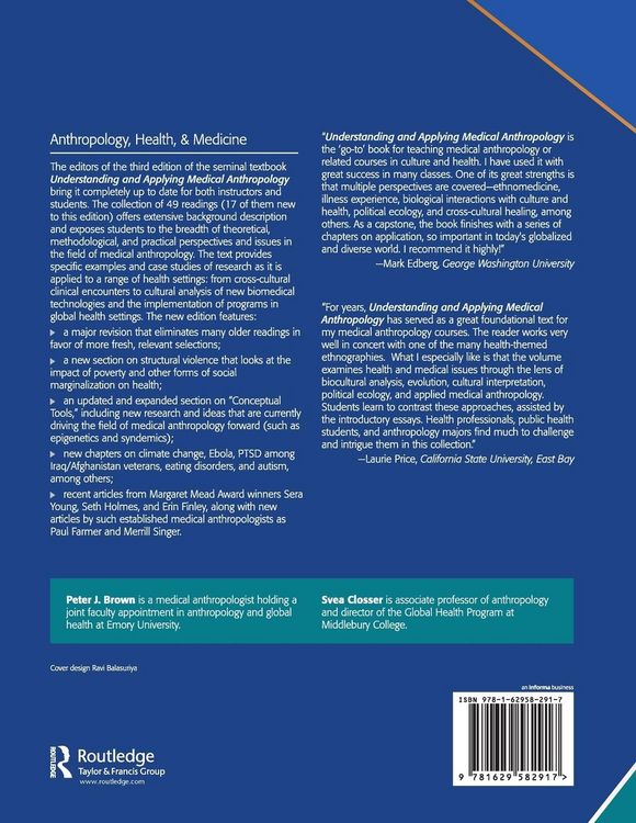 Produktbild: Understanding and Applying Medical Anthropology