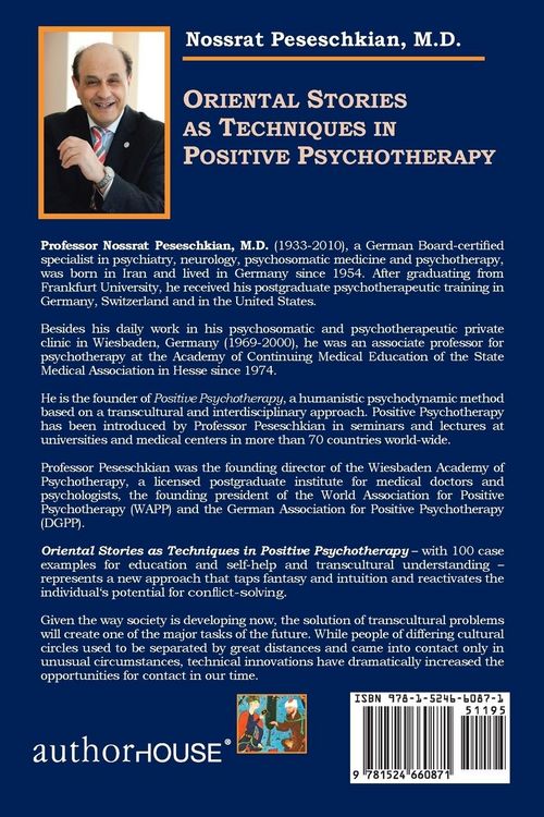 Produktbild: Oriental Stories as Techniques in Positive Psychotherapy