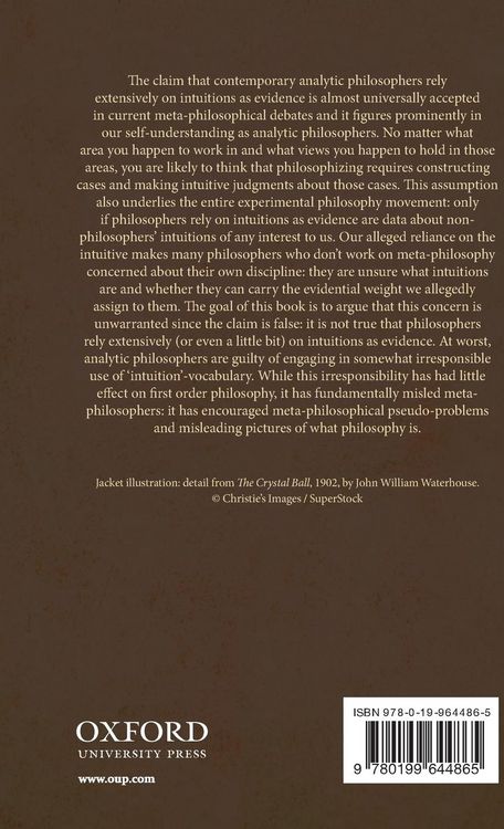 Produktbild: Philosophy Without Intuitions