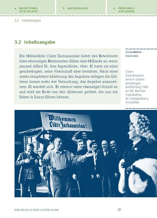 Produktbild: Der Besuch der alten Dame von Friedrich D&uuml;rrenmatt