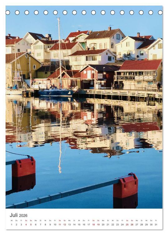 Produktbild: Schweden - Das wundersch&ouml;ne Land in Skandinavien. (Tischkalender 2026 DIN A5 hoch), CALVENDO Monatskalender